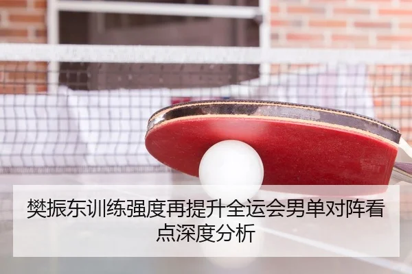 樊振东训练强度再提升全运会男单对阵看点深度分析